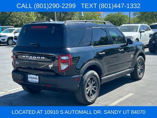Shadow Black 2023 Ford Bronco Sport Big Bend