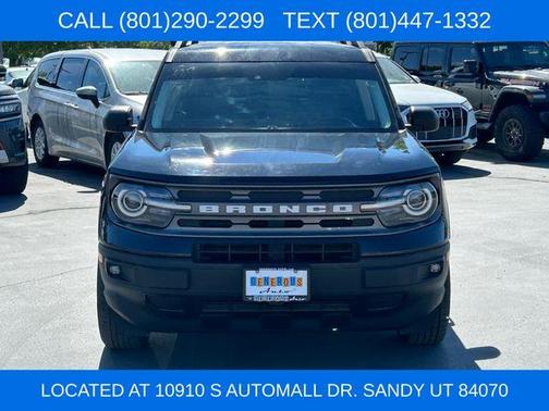 Shadow Black 2023 Ford Bronco Sport Big Bend