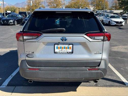 Silver Sky Metallic 2024 Toyota RAV4 Hybrid LE