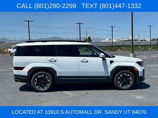 White 2025 Hyundai SANTA FE SEL