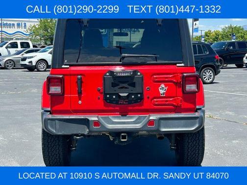 Firecracker Red Clearcoat 2020 Jeep Wrangler Unlimited Sahara