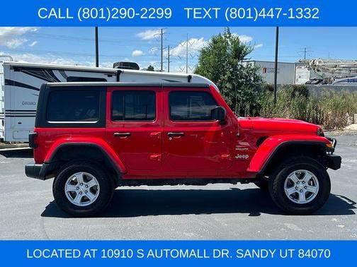 Firecracker Red Clearcoat 2020 Jeep Wrangler Unlimited Sahara