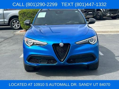 Anodized Blue Metallic 2023 Alfa Romeo Stelvio Ti