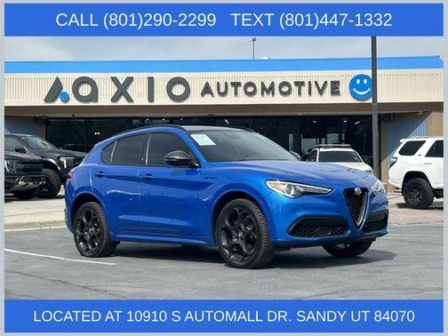 Anodized Blue Metallic 2023 Alfa Romeo Stelvio Ti