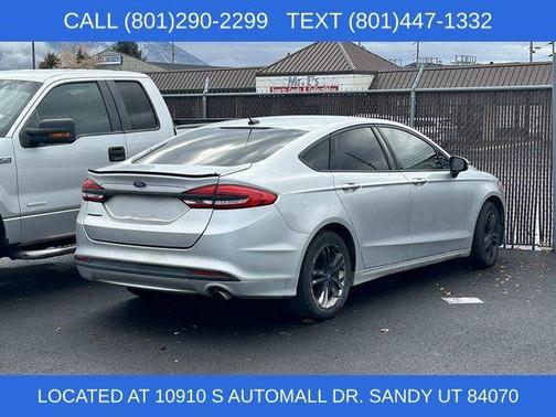 Ingot Silver 2018 Ford Fusion SE