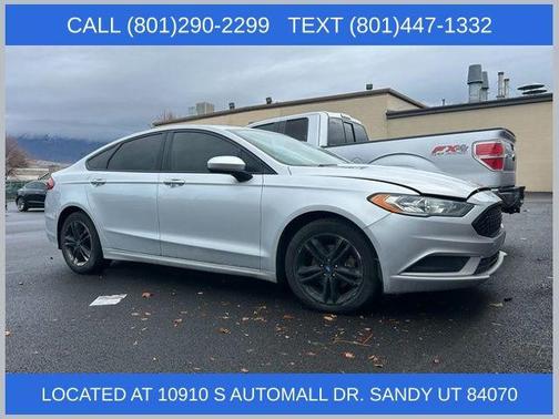 Ingot Silver 2018 Ford Fusion SE Sedan