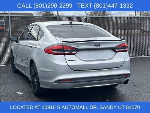 Ingot Silver 2018 Ford Fusion SE