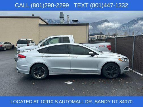 Ingot Silver 2018 Ford Fusion SE