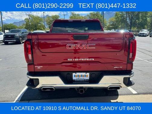 Volcanic Red 2023 GMC Sierra 1500 SLT