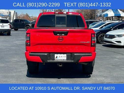 Red Alert 2022 Nissan Frontier PRO-4X