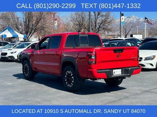 Red Alert 2022 Nissan Frontier PRO-4X
