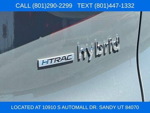 Hampton Gray 2023 Hyundai SANTA FE HEV Blue
