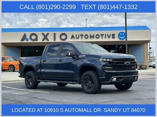 Northsky Blue Metallic 2019 Chevrolet Silverado 1500 LT Trail Boss