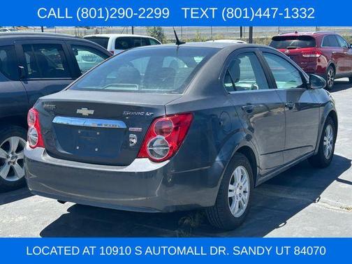 Cyber Gray Metallic 2012 Chevrolet Sonic 1LT