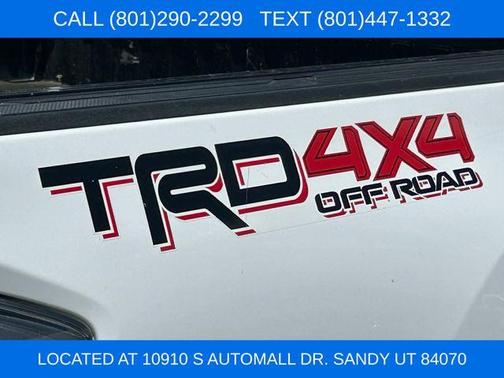 White 2022 Toyota Tacoma TRD Off Road