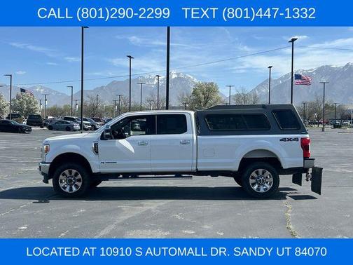 Oxford White 2017 Ford F-350 Lariat Super Duty