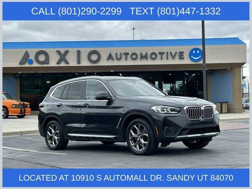 Dark Graphite Metallic 2022 BMW X3 xDrive30i