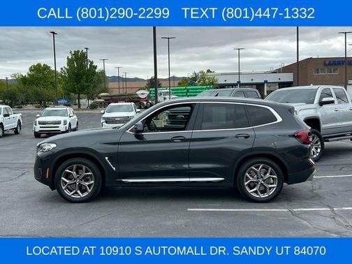 Dark Graphite Metallic 2022 BMW X3 xDrive30i