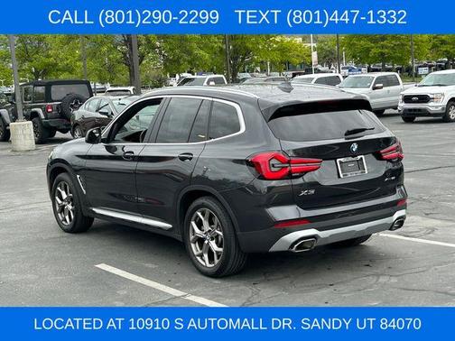 Dark Graphite Metallic 2022 BMW X3 xDrive30i