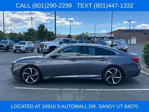 Silver 2019 Honda Accord Sport