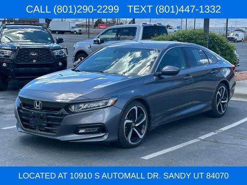 Silver 2019 Honda Accord Sport