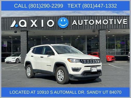 White Clearcoat 2018 Jeep Compass Sport
