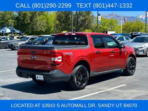 Chili Pepper Red 2022 Ford Maverick XLT