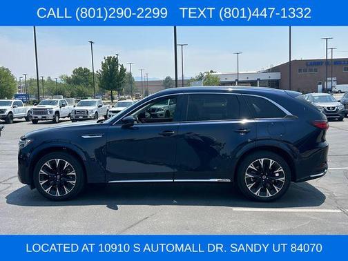Deep Crystal Blue Mica 2024 Mazda CX-90 3.3 Turbo S