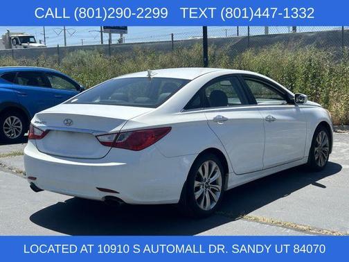 Shimmering White 2011 Hyundai SONATA SE
