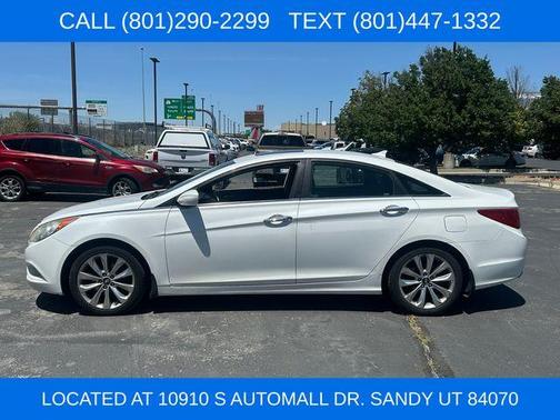 Shimmering White 2011 Hyundai SONATA SE