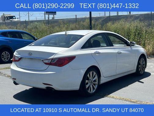 Shimmering White 2011 Hyundai SONATA SE
