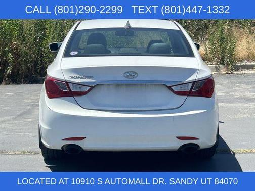 Shimmering White 2011 Hyundai SONATA SE