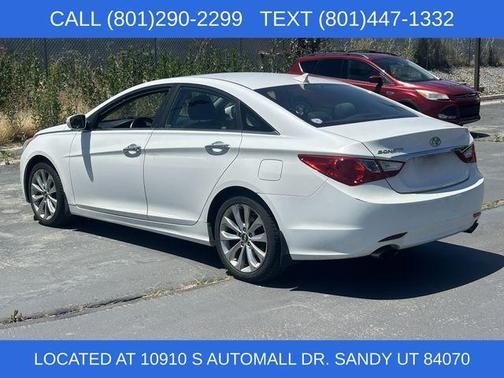 Shimmering White 2011 Hyundai SONATA SE