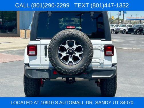 Bright White Clearcoat 2020 Jeep Wrangler Unlimited Sahara