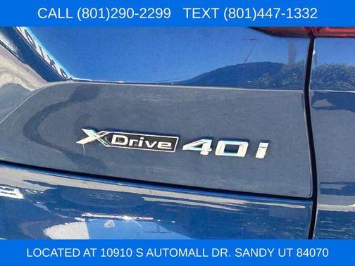 Blue Metallic 2020 BMW X5 xDrive40i