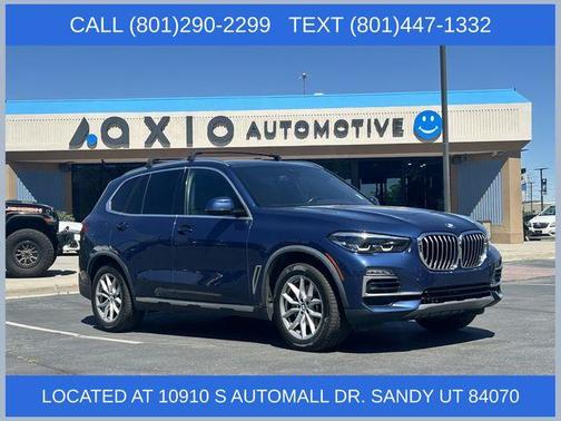 Blue Metallic 2020 BMW X5 xDrive40i