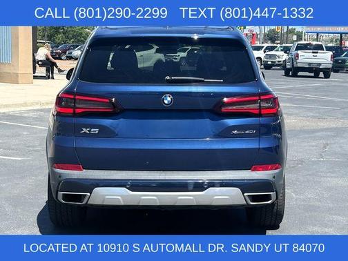 Blue Metallic 2020 BMW X5 xDrive40i