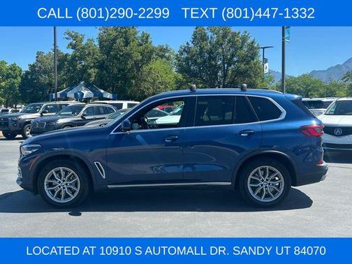 Blue Metallic 2020 BMW X5 xDrive40i