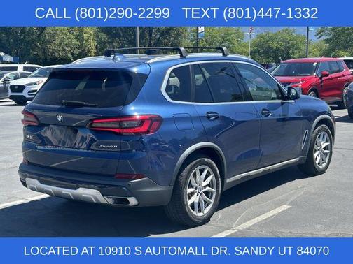 Blue Metallic 2020 BMW X5 xDrive40i