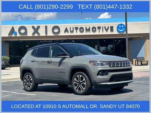 Sting Gray Clearcoat 2022 Jeep Compass Limited