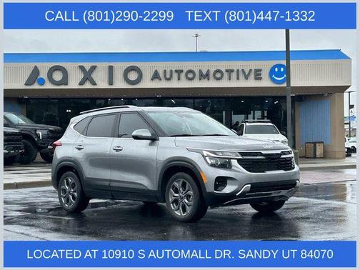 Steel Gray 2024 Kia Seltos S SUV