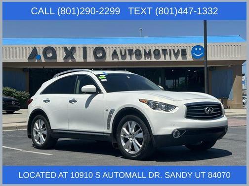 Moonlight White 2016 INFINITI QX70 Base