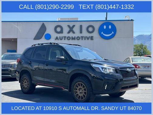Crystal Black Silica 2019 Subaru Forester Sport