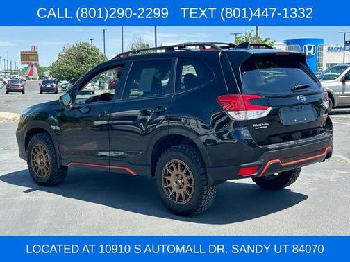 Crystal Black Silica 2019 Subaru Forester Sport