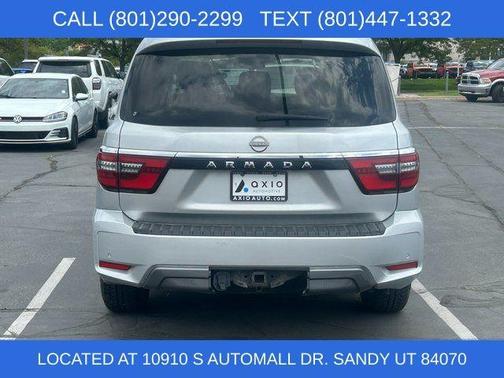 Brilliant Silver Metallic 2021 Nissan Armada SV