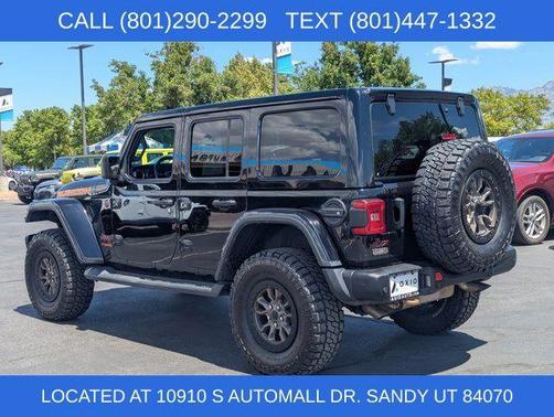 Black Clearcoat 2021 Jeep Wrangler Unlimited Rubicon 392