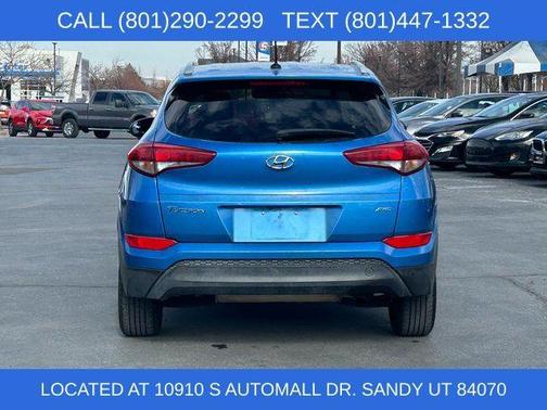 Caribbean Blue 2016 Hyundai TUCSON SE