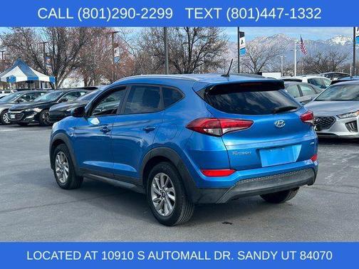 Caribbean Blue 2016 Hyundai TUCSON SE