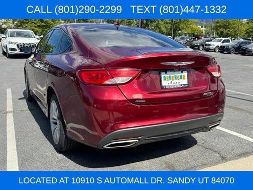 Velvet Red Pearlcoat 2015 Chrysler 200 S
