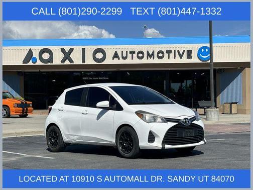 Super White 2017 Toyota Yaris L